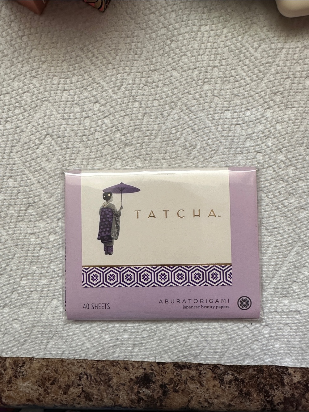 Tatcha Lavender Aburatorigami Oil-Blotting Papers